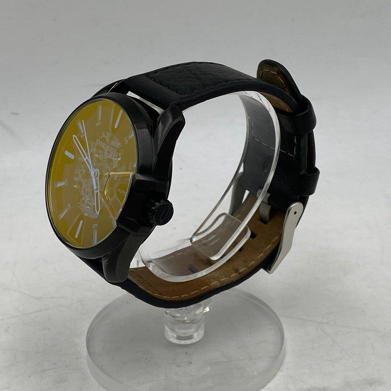 【中古品】【メンズ/レディース】 DIESEL ディーゼル AUTOMATIC WATCH DZ-1967 オートマティック 腕時計 197-260616-as-10-izu カラー：ブラック系 万代Net店