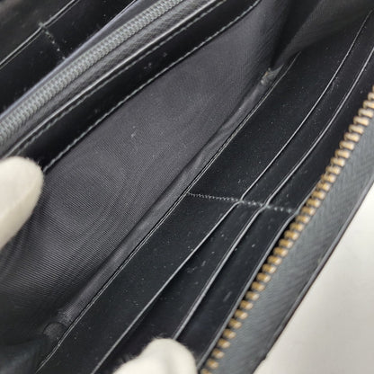 【中古品】【メンズ/レディース】 GUCCI グッチ 443123 GGマーモント ジップアラウンドウォレット 長財布 181-260618-as-03-izu カラー：ブラック 万代Net店