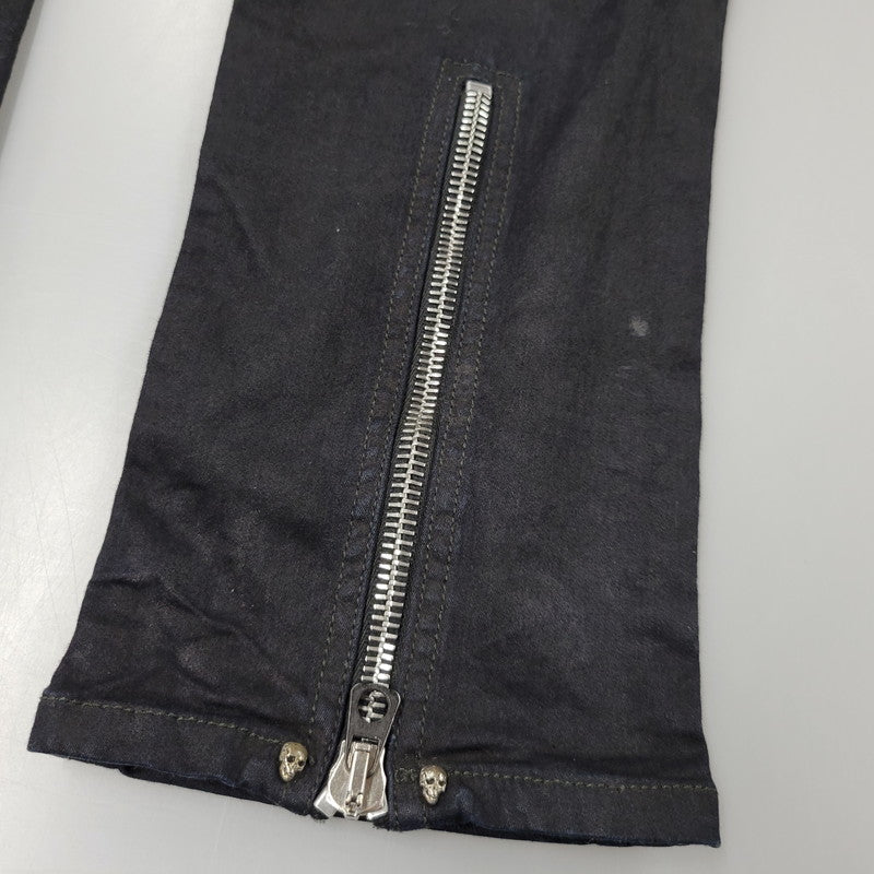 【中古品】【メンズ】 DIESEL ディーゼル REBOOT-B-THAVAR-NE-B THAVAR REBOOT SKINNY DENIM PANTS スキニー デニム パンツ ボトムス 152-260617-kh-18-izu サイズ：32 カラー：ブラック 万代Net店