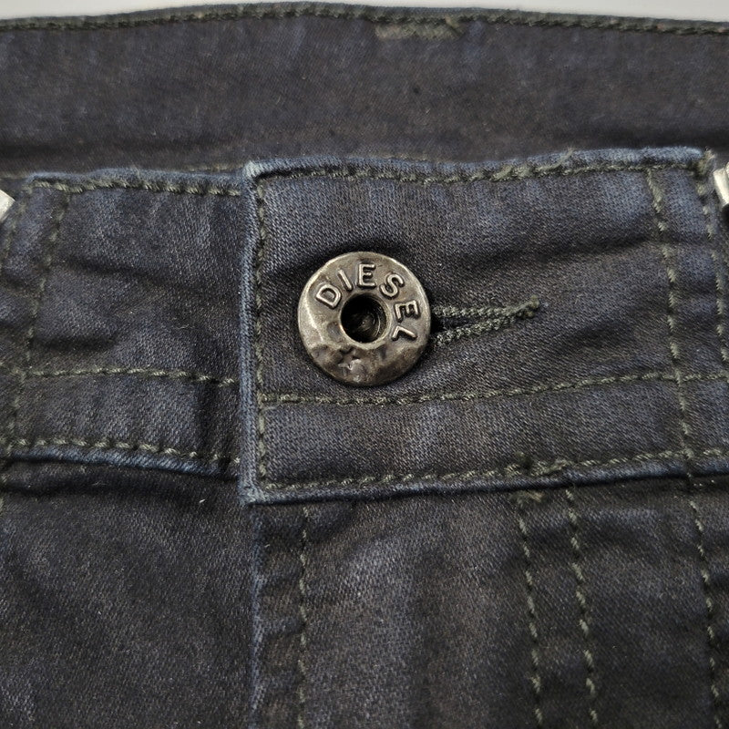 【中古品】【メンズ】 DIESEL ディーゼル REBOOT-B-THAVAR-NE-B THAVAR REBOOT SKINNY DENIM PANTS スキニー デニム パンツ ボトムス 152-260617-kh-18-izu サイズ：32 カラー：ブラック 万代Net店