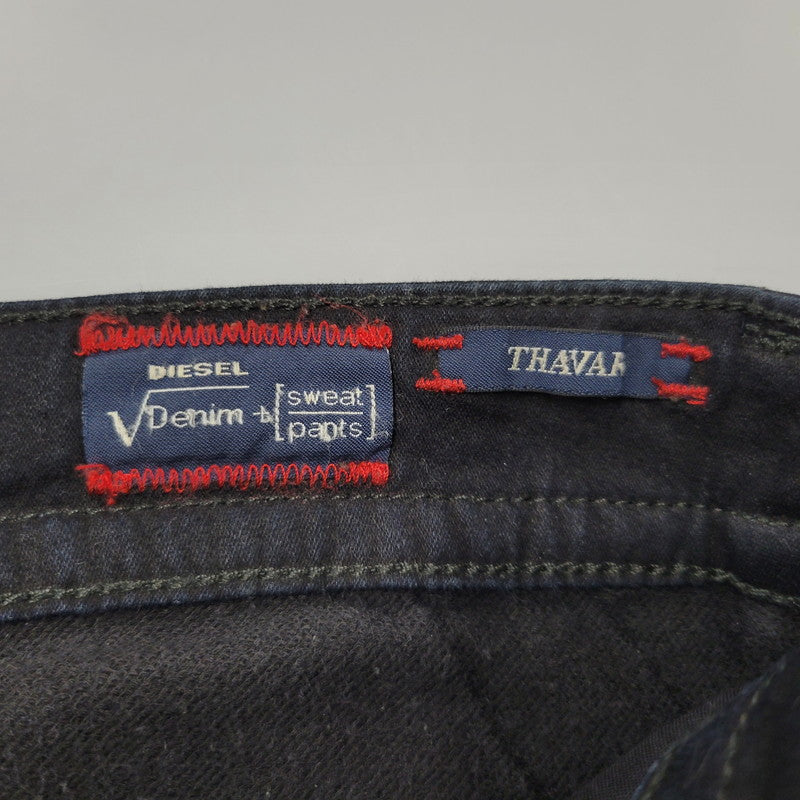 【中古品】【メンズ】 DIESEL ディーゼル REBOOT-B-THAVAR-NE-B THAVAR REBOOT SKINNY DENIM PANTS スキニー デニム パンツ ボトムス 152-260617-kh-18-izu サイズ：32 カラー：ブラック 万代Net店