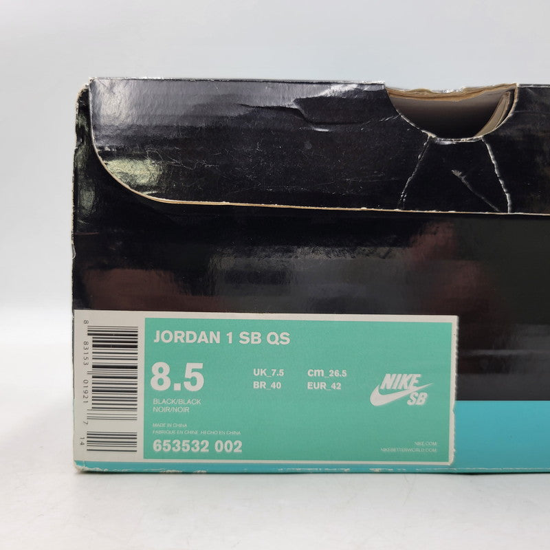 【中古品】【メンズ】 NIKE SB ナイキエスビー JORDAN 1 SB QS 653532-002 ジョーダン1 SB QS スニーカー シューズ 靴 160-260618-as-05-izu サイズ：26.5cm カラー：ブラック×レッド×ブルー 万代Net店