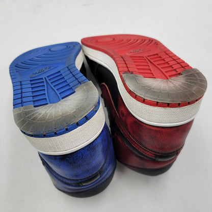 【中古品】【メンズ】 NIKE SB ナイキエスビー JORDAN 1 SB QS 653532-002 ジョーダン1 SB QS スニーカー シューズ 靴 160-260618-as-05-izu サイズ：26.5cm カラー：ブラック×レッド×ブルー 万代Net店