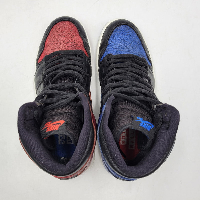 【中古品】【メンズ】 NIKE SB ナイキエスビー JORDAN 1 SB QS 653532-002 ジョーダン1 SB QS スニーカー シューズ 靴 160-260618-as-05-izu サイズ：26.5cm カラー：ブラック×レッド×ブルー 万代Net店