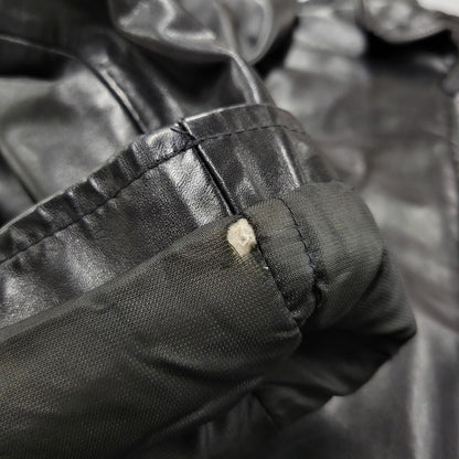 【中古品】【メンズ】 PORSCHE ポルシェ LEATHER JACKET レザージャケット アウター 146-260617-as-01-izu サイズ：L カラー：ブラック 万代Net店