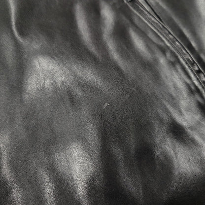 【中古品】【メンズ】 PORSCHE ポルシェ LEATHER JACKET レザージャケット アウター 146-260617-as-01-izu サイズ：L カラー：ブラック 万代Net店