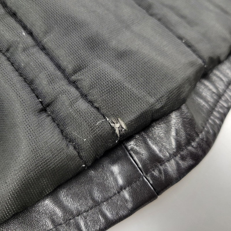 【中古品】【メンズ】 PORSCHE ポルシェ LEATHER JACKET レザージャケット アウター 146-260617-as-01-izu サイズ：L カラー：ブラック 万代Net店