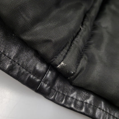 【中古品】【メンズ】 PORSCHE ポルシェ LEATHER JACKET レザージャケット アウター 146-260617-as-01-izu サイズ：L カラー：ブラック 万代Net店