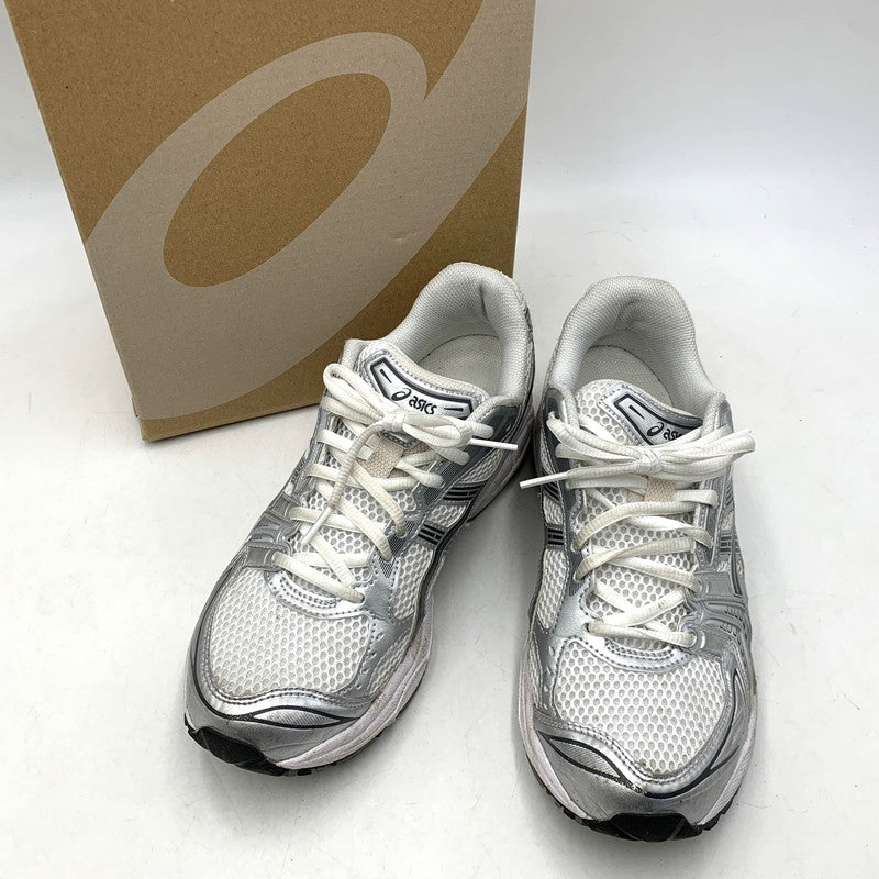 【中古品】【メンズ/レディース】 asics アシックス GEL-KAYANO 14 1203A537-110 ゲルカヤノ14 スニーカー シューズ 靴 162-260628-as-13-izu サイズ：26cm カラー：WHITE/GRAPHITE GREY 万代Net店