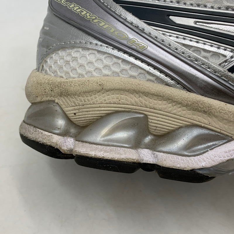 【中古品】【メンズ/レディース】 asics アシックス GEL-KAYANO 14 1203A537-110 ゲルカヤノ14 スニーカー シューズ 靴 162-260628-as-13-izu サイズ：26cm カラー：WHITE/GRAPHITE GREY 万代Net店