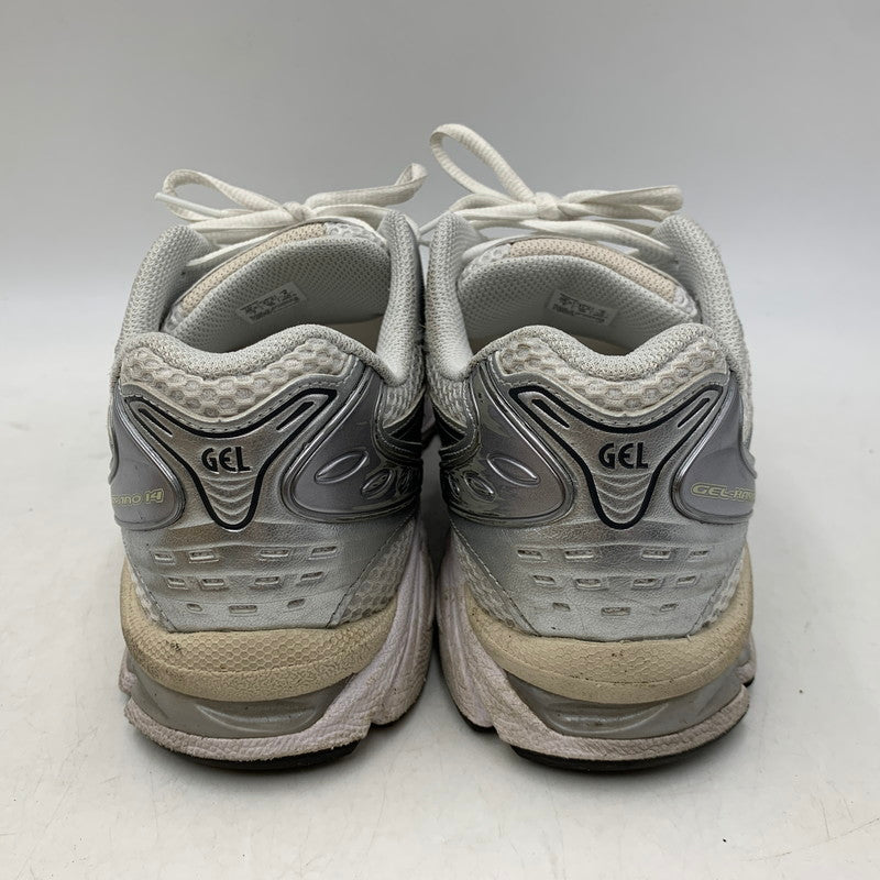 【中古品】【メンズ/レディース】 asics アシックス GEL-KAYANO 14 1203A537-110 ゲルカヤノ14 スニーカー シューズ 靴 162-260628-as-13-izu サイズ：26cm カラー：WHITE/GRAPHITE GREY 万代Net店