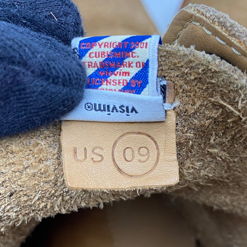 【中古品】【メンズ】 VISVIM ビズビム VIRGIL BUS 09IER BOOTS-FOLK SUEDE ヴァージル ブリゲイディア ブーツ フォーク スウェード シューズ 靴 164-260618-cs-04-izu サイズ：US 09 カラー：ブラウン 万代Net店