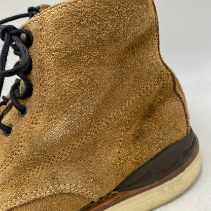 【中古品】【メンズ】 VISVIM ビズビム VIRGIL BUS 09IER BOOTS-FOLK SUEDE ヴァージル ブリゲイディア ブーツ フォーク スウェード シューズ 靴 164-260618-cs-04-izu サイズ：US 09 カラー：ブラウン 万代Net店