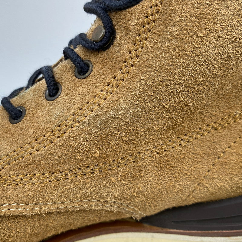 【中古品】【メンズ】 VISVIM ビズビム VIRGIL BUS 09IER BOOTS-FOLK SUEDE ヴァージル ブリゲイディア ブーツ フォーク スウェード シューズ 靴 164-260618-cs-04-izu サイズ：US 09 カラー：ブラウン 万代Net店