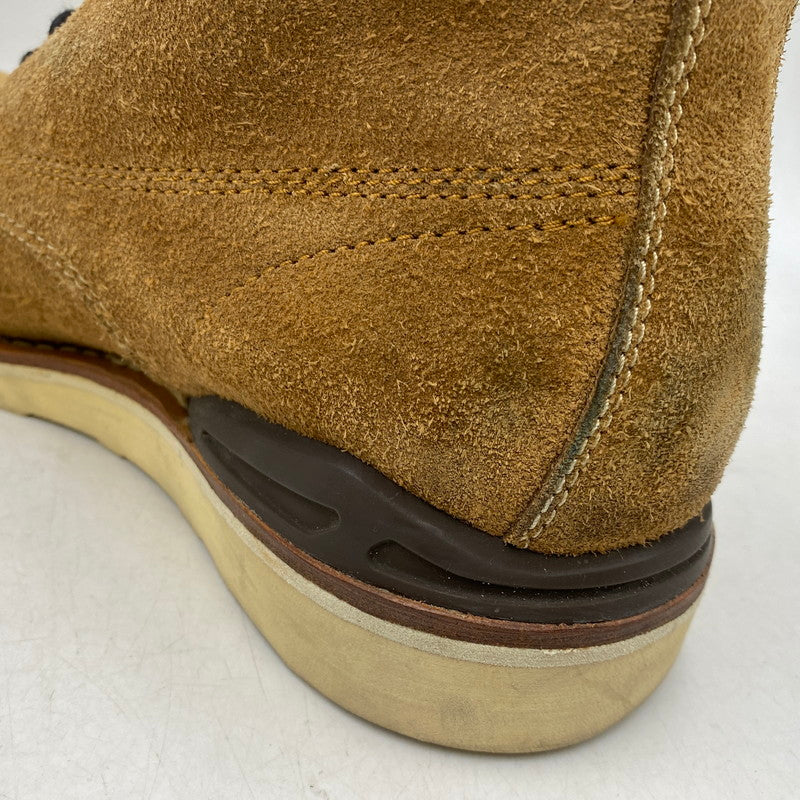 【中古品】【メンズ】 VISVIM ビズビム VIRGIL BUS 09IER BOOTS-FOLK SUEDE ヴァージル ブリゲイディア ブーツ フォーク スウェード シューズ 靴 164-260618-cs-04-izu サイズ：US 09 カラー：ブラウン 万代Net店