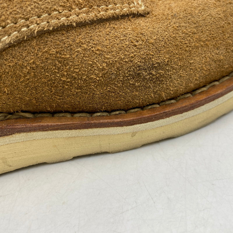 【中古品】【メンズ】 VISVIM ビズビム VIRGIL BUS 09IER BOOTS-FOLK SUEDE ヴァージル ブリゲイディア ブーツ フォーク スウェード シューズ 靴 164-260618-cs-04-izu サイズ：US 09 カラー：ブラウン 万代Net店