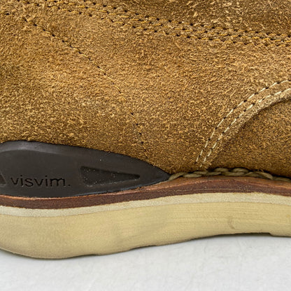 【中古品】【メンズ】 VISVIM ビズビム VIRGIL BUS 09IER BOOTS-FOLK SUEDE ヴァージル ブリゲイディア ブーツ フォーク スウェード シューズ 靴 164-260618-cs-04-izu サイズ：US 09 カラー：ブラウン 万代Net店
