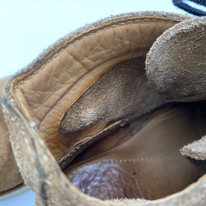 【中古品】【メンズ】 VISVIM ビズビム VIRGIL BUS 09IER BOOTS-FOLK SUEDE ヴァージル ブリゲイディア ブーツ フォーク スウェード シューズ 靴 164-260618-cs-04-izu サイズ：US 09 カラー：ブラウン 万代Net店