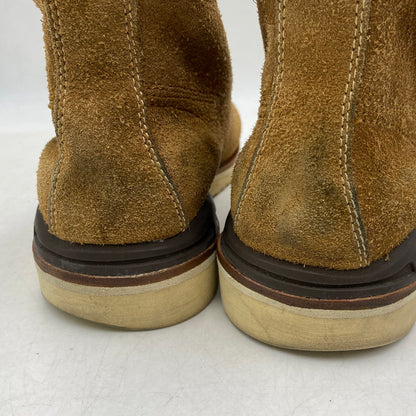 【中古品】【メンズ】 VISVIM ビズビム VIRGIL BUS 09IER BOOTS-FOLK SUEDE ヴァージル ブリゲイディア ブーツ フォーク スウェード シューズ 靴 164-260618-cs-04-izu サイズ：US 09 カラー：ブラウン 万代Net店