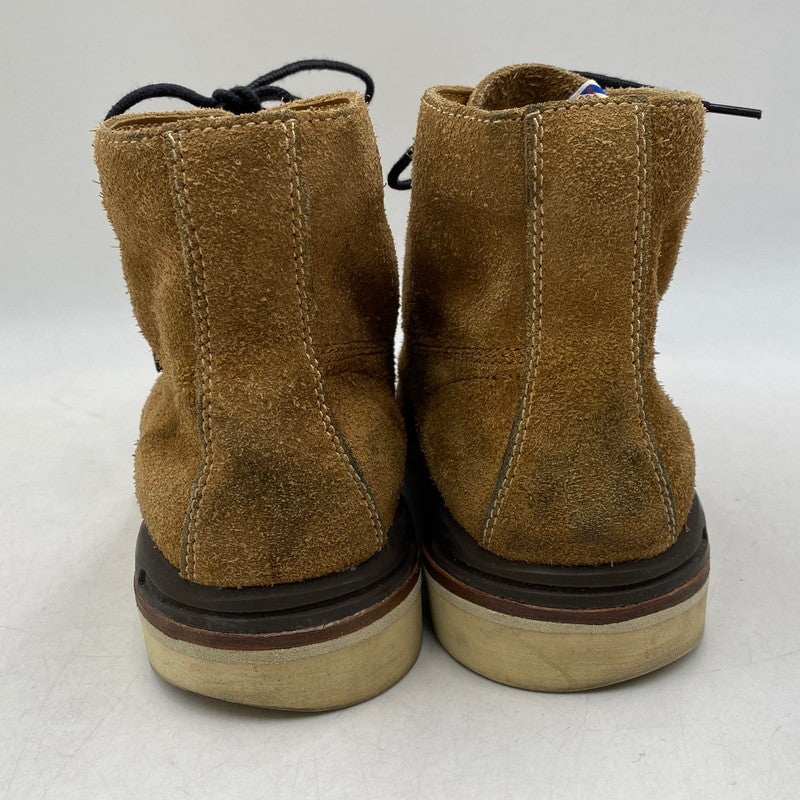 【中古品】【メンズ】 VISVIM ビズビム VIRGIL BUS 09IER BOOTS-FOLK SUEDE ヴァージル ブリゲイディア ブーツ フォーク スウェード シューズ 靴 164-260618-cs-04-izu サイズ：US 09 カラー：ブラウン 万代Net店