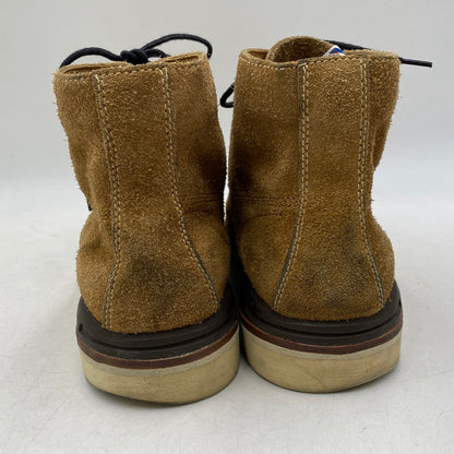 【中古品】【メンズ】 VISVIM ビズビム VIRGIL BUS 09IER BOOTS-FOLK SUEDE ヴァージル ブリゲイディア ブーツ フォーク スウェード シューズ 靴 164-260618-cs-04-izu サイズ：US 09 カラー：ブラウン 万代Net店
