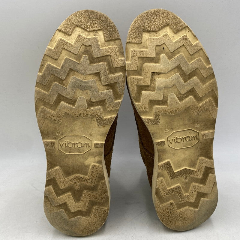 【中古品】【メンズ】 VISVIM ビズビム VIRGIL BUS 09IER BOOTS-FOLK SUEDE ヴァージル ブリゲイディア ブーツ フォーク スウェード シューズ 靴 164-260618-cs-04-izu サイズ：US 09 カラー：ブラウン 万代Net店