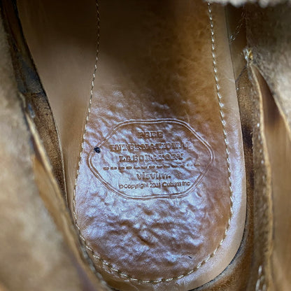 【中古品】【メンズ】 VISVIM ビズビム VIRGIL BUS 09IER BOOTS-FOLK SUEDE ヴァージル ブリゲイディア ブーツ フォーク スウェード シューズ 靴 164-260618-cs-04-izu サイズ：US 09 カラー：ブラウン 万代Net店