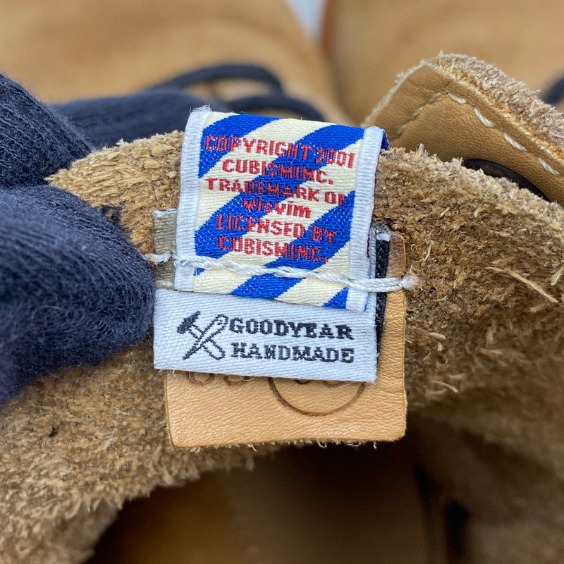 【中古品】【メンズ】 VISVIM ビズビム VIRGIL BUS 09IER BOOTS-FOLK SUEDE ヴァージル ブリゲイディア ブーツ フォーク スウェード シューズ 靴 164-260618-cs-04-izu サイズ：US 09 カラー：ブラウン 万代Net店