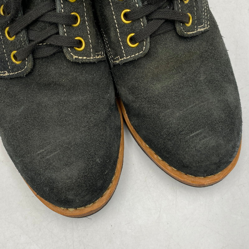 【中古品】【メンズ】 VISVIM ビズビム VIRGIL BRIGADIER BOOTS-FOLK SUEDE ヴァージル ブリゲイディア ブーツ フォーク スウェード シューズ 靴 164-260618-cs-03-izu サイズ：US 09 カラー：ブラック 万代Net店