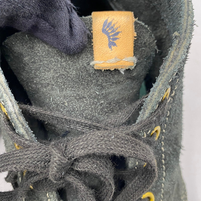 【中古品】【メンズ】 VISVIM ビズビム VIRGIL BRIGADIER BOOTS-FOLK SUEDE ヴァージル ブリゲイディア ブーツ フォーク スウェード シューズ 靴 164-260618-cs-03-izu サイズ：US 09 カラー：ブラック 万代Net店
