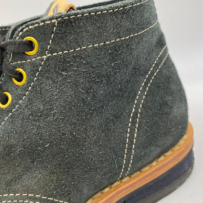 【中古品】【メンズ】 VISVIM ビズビム VIRGIL BRIGADIER BOOTS-FOLK SUEDE ヴァージル ブリゲイディア ブーツ フォーク スウェード シューズ 靴 164-260618-cs-03-izu サイズ：US 09 カラー：ブラック 万代Net店