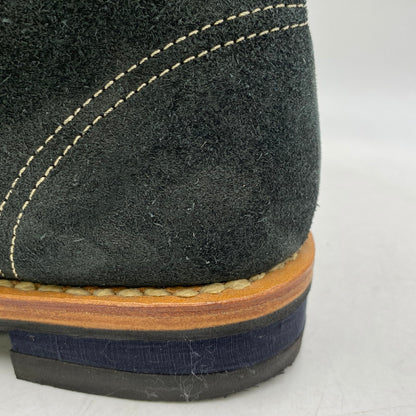 【中古品】【メンズ】 VISVIM ビズビム VIRGIL BRIGADIER BOOTS-FOLK SUEDE ヴァージル ブリゲイディア ブーツ フォーク スウェード シューズ 靴 164-260618-cs-03-izu サイズ：US 09 カラー：ブラック 万代Net店