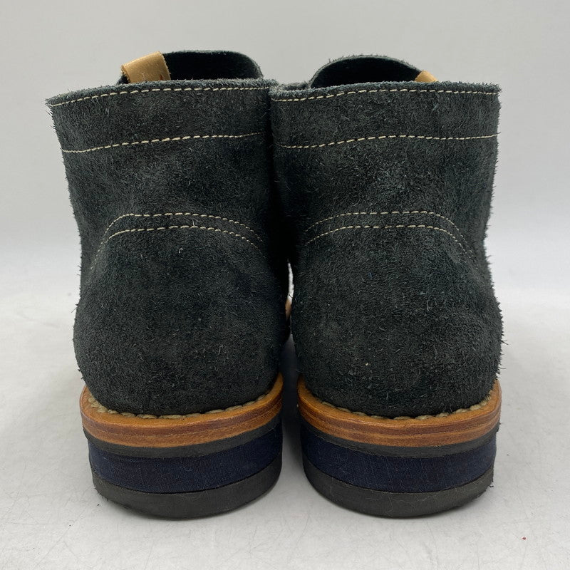 【中古品】【メンズ】 VISVIM ビズビム VIRGIL BRIGADIER BOOTS-FOLK SUEDE ヴァージル ブリゲイディア ブーツ フォーク スウェード シューズ 靴 164-260618-cs-03-izu サイズ：US 09 カラー：ブラック 万代Net店