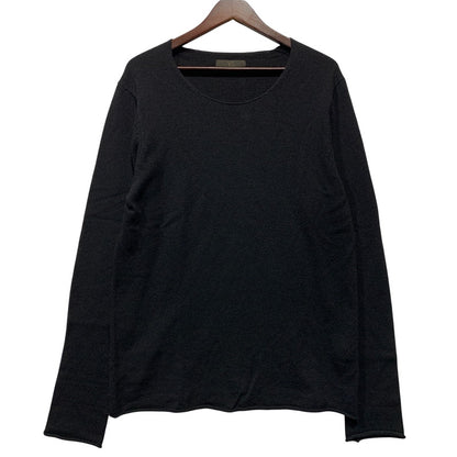 【中古品】【メンズ】 Y's for men ワイズ フォー メン CREW NECK KNIT MB-K04-168 クルーネック ニット 長袖 140-260629-as-17-izu サイズ：3 カラー：ブラック 万代Net店
