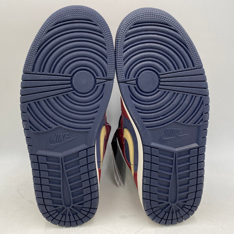 【中古美品】【メンズ】 NIKE ナイキ IO7449-600 AIR JORDAN 1 MID エア ジョーダン ワン ミッド スニーカー シューズ 靴 160-260618-cs-01-izu サイズ：26.5 カラー：TEAM RED/PALE VANILLA-OBSIDIAN 万代Net店