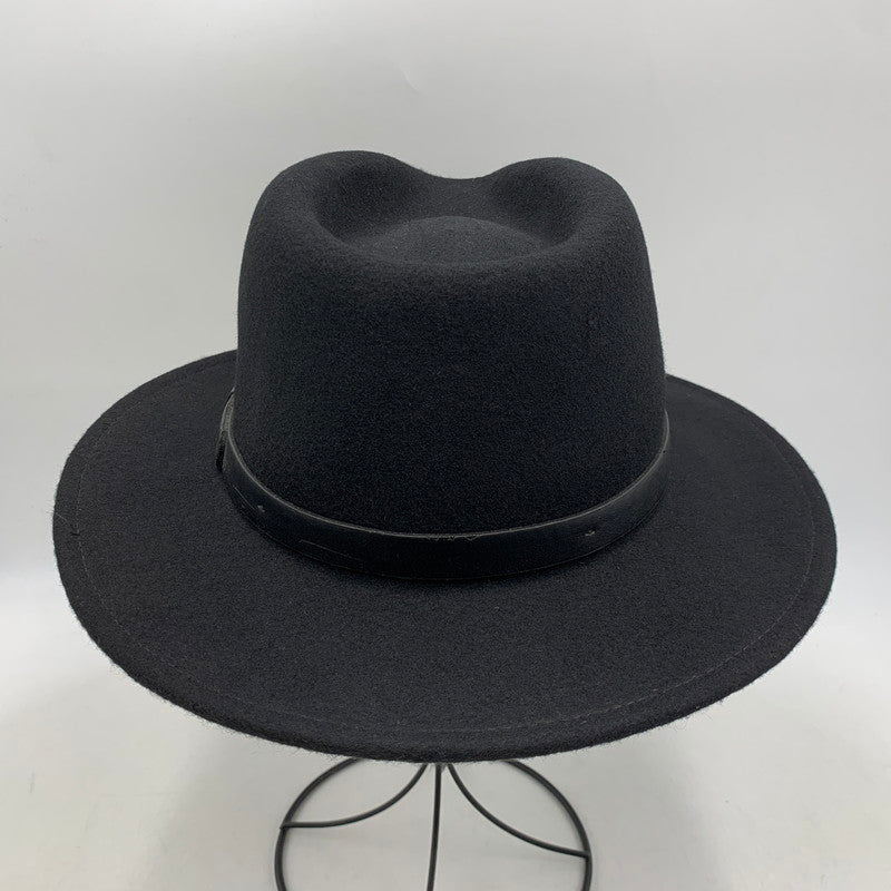 【中古品】【メンズ】 BRIXTON ブリクストン FEDORA HAT フェドラ ハット 帽子 185-260627-cs-16-izu サイズ：L カラー：ブラック 万代Net店