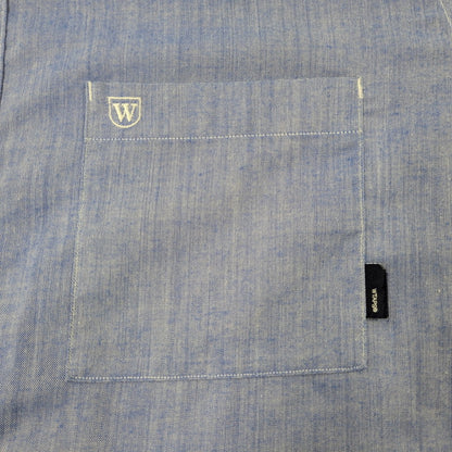 【中古品】【メンズ】 WTAPS ダブルタップス 111GWDT-SHM04 WHO DARES WINS SPREAD LS SHIRT ロングスリーブ シャツ トップス 長袖 142-260710-cs-14-izu サイズ：XL カラー：ブルー 万代Net店