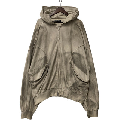【中古品】【メンズ】 ROSEN KREUZ ローゼンクロイツ 143124 WASHED ZIP UP PARKA ウォッシュド ジップ アップ パーカー トップス 長袖 142-260618-cs-12-izu サイズ：2 カラー：グレー系 万代Net店