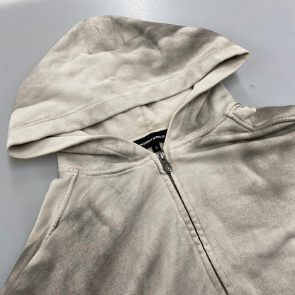 【中古品】【メンズ】 ROSEN KREUZ ローゼンクロイツ 143124 WASHED ZIP UP PARKA ウォッシュド ジップ アップ パーカー トップス 長袖 142-260618-cs-12-izu サイズ：2 カラー：グレー系 万代Net店