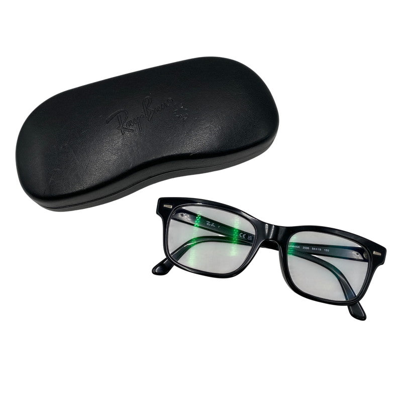 【中古品】【メンズ】 Ray-Ban レイバン BURBANK OPTICS SUNGLASSES RB5383F バーバンク オプティクス サングラス メガネ 眼鏡 203-260628-as-07-izu サイズ：54□19-150 カラー：ブラック 万代Net店