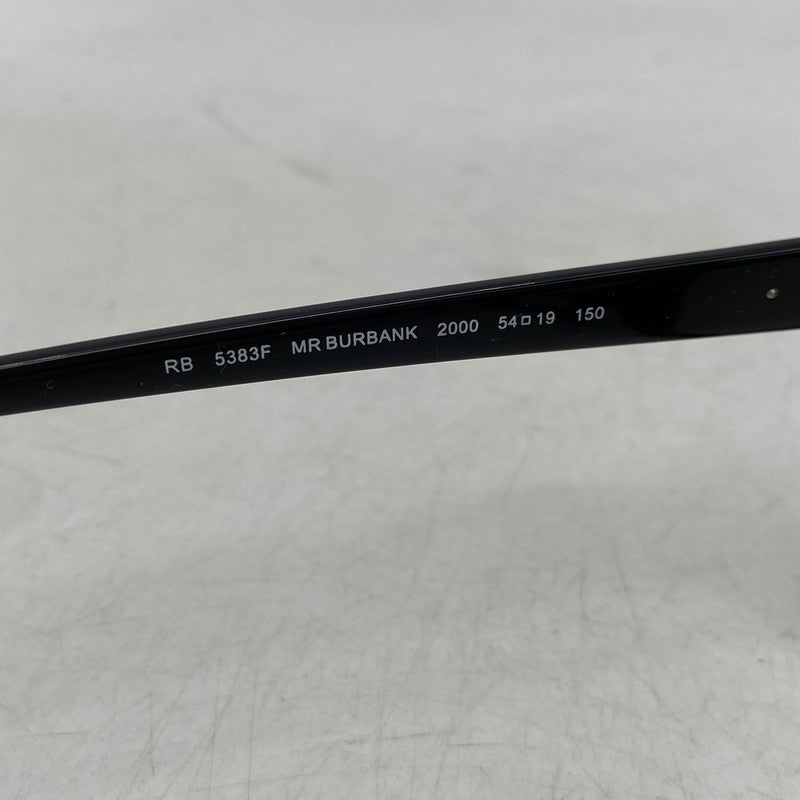 【中古品】【メンズ】 Ray-Ban レイバン BURBANK OPTICS SUNGLASSES RB5383F バーバンク オプティクス サングラス メガネ 眼鏡 203-260628-as-07-izu サイズ：54□19-150 カラー：ブラック 万代Net店
