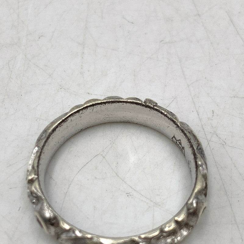 【中古品】【メンズ/レディース】 SAAD サード 925 SILVER ARABESQUE SYNTHETIC RUBY RING シルバー アラベスク シンセティック ルビー リング 指輪 アクセサリー 191-260627-cs-18-izu サイズ：13号 カラー：シルバー 万代Net店
