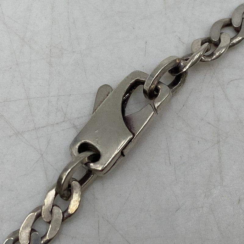 【中古品】【メンズ/レディース】 GUCCI グッチ 925 CUTOUT G RING NECKLACE カットアウト ジー リング ネックレス アクセサリー 182-260618-cs-05-izu カラー：シルバー 万代Net店