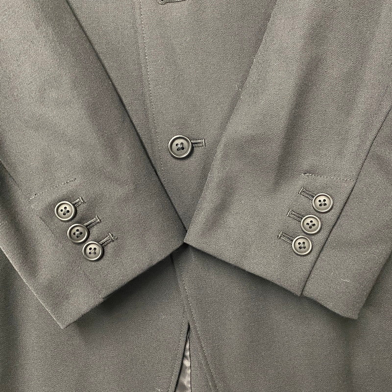【中古品】【メンズ】 Y'S FOR MAN ワイズフォーメン MJ-J11-134 23AW WOOL GABARDINE JACKET ウール ギャバジン ジャケット アウター 140-260618-cs-07-izu サイズ：2 カラー：ブラック 万代Net店