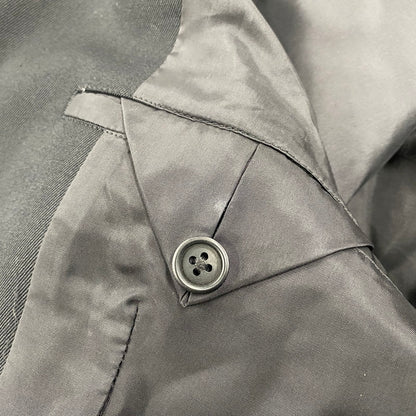 【中古品】【メンズ】 Y'S FOR MAN ワイズフォーメン MJ-J11-134 23AW WOOL GABARDINE JACKET ウール ギャバジン ジャケット アウター 140-260618-cs-07-izu サイズ：2 カラー：ブラック 万代Net店