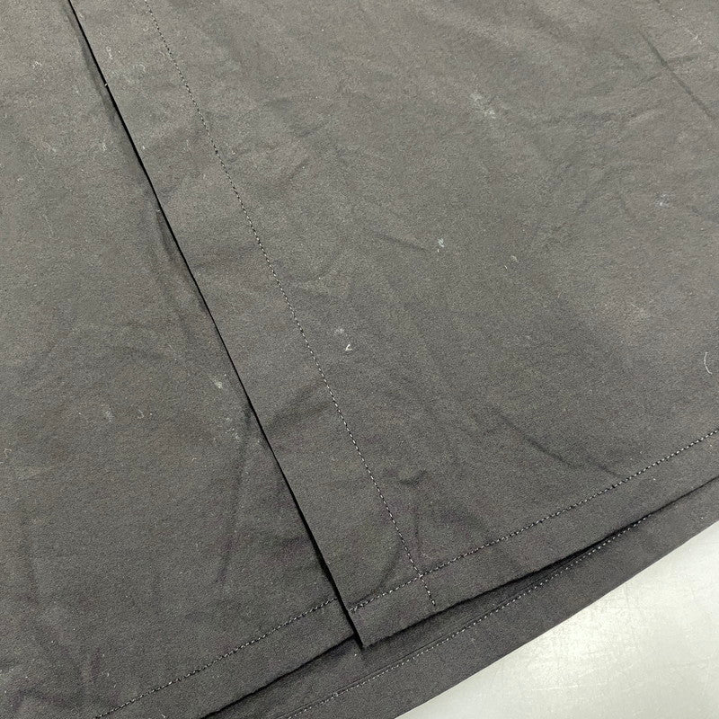 【中古品】【メンズ】 Y'S FOR MAN ワイズフォーメン MJ-B07-017 COTTON BROADCLOTH PANEL SHIRT WITH COLLAR CORD DETAIL コットン ブロードクロス パネル シャツ ウィズ カラー コード ディテール トップス 長袖 140-260618-cs-06-izu サイズ：2 カラー：ブラック 万代Net店