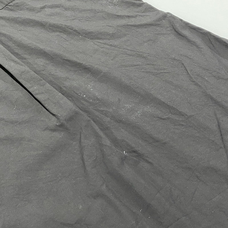 【中古品】【メンズ】 Y'S FOR MAN ワイズフォーメン MJ-B07-017 COTTON BROADCLOTH PANEL SHIRT WITH COLLAR CORD DETAIL コットン ブロードクロス パネル シャツ ウィズ カラー コード ディテール トップス 長袖 140-260618-cs-06-izu サイズ：2 カラー：ブラック 万代Net店