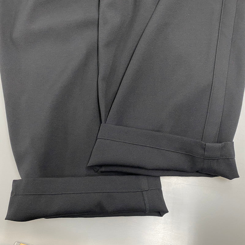 【中古品】【メンズ】 Y'S FOR MEN ワイズフォーメン MJ-P04-134 CLASSIC WOOL GABADINE クラシック ウール ギャバジン 3TUCKS WIDE TAPERED PANTS スリータック ワイド テーパード パンツ ボトムス ズボン 151-260618-cs-08-izu サイズ：3 カラー：ブラック 万代Net店