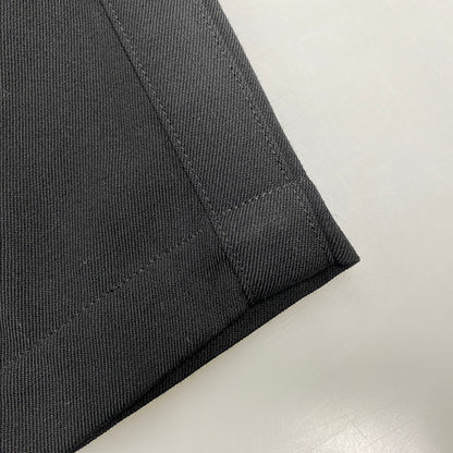 【中古品】【メンズ】 Y'S FOR MEN ワイズフォーメン MJ-P04-134 CLASSIC WOOL GABADINE クラシック ウール ギャバジン 3TUCKS WIDE TAPERED PANTS スリータック ワイド テーパード パンツ ボトムス ズボン 151-260618-cs-08-izu サイズ：3 カラー：ブラック 万代Net店