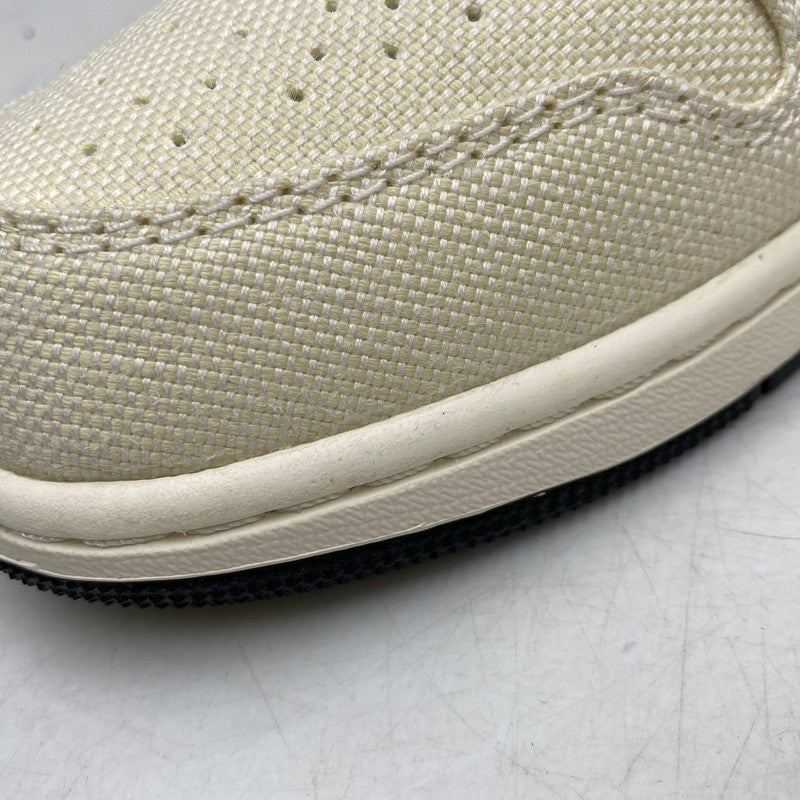 【中古美品】【メンズ】 NIKE ナイキ IB8058-110 AIR JORDAN 1 LOW PRM エア ジョーダン ワン ロー プレミアム スニーカー シューズ 靴 160-260618-cs-02-izu サイズ：29.5cm カラー：PALE IVORY/BAROQUE BROWN 万代Net店